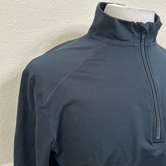 PolarMax 4.0 HEAVYWEIGHT ZIP MOCK - Dk Navy - Picture 6 of 15